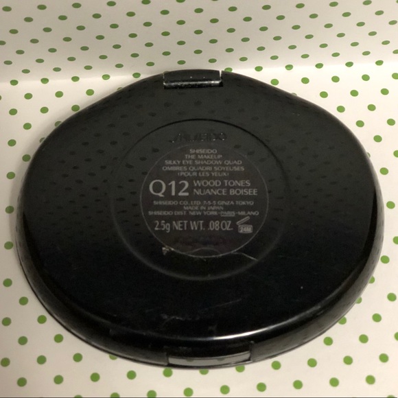 Shiseido Eye Shadow Quad Q12 Wood Tones - Picture 2 of 3
